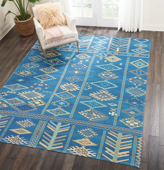 Madera MAD05 Denim Area Rug by Nourison Room Image