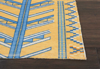 Nourison Madera MAD05 Saffron Area Rug Detail Image