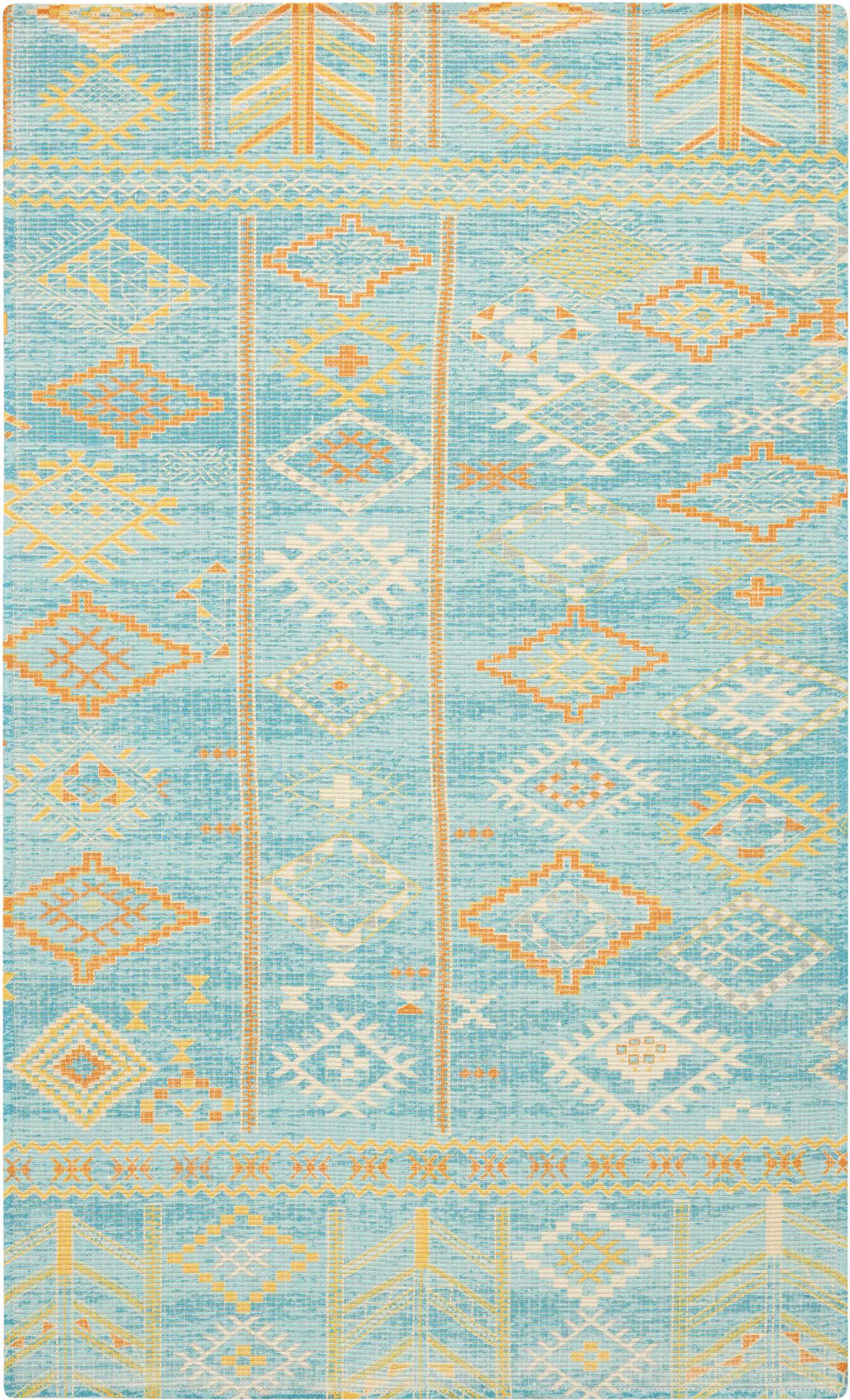 Nourison Madera MAD05 Sky Blue Area Rug – Incredible Rugs and Decor