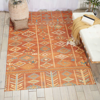 Nourison Madera MAD05 Sunset Area Rug Room Image Feature