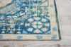 Nourison Madera MAD03 Teal Area Rug Detail Image