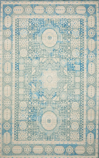 Nourison Madera MAD03 Teal Area Rug