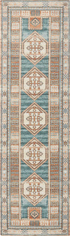 Nourison Madera MAD04 Teal Green Area Rug