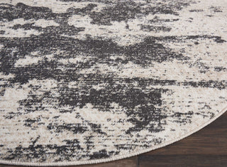 Nourison Maxell MAE07 Ivory/Grey Area Rug Detail Image