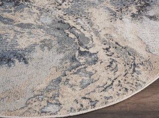 Nourison Maxell MAE08 Grey Area Rug Detail Image