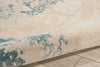 Maxell MAE13 Ivory/Teal Area Rug by Nourison Detail Image