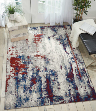 Nourison Maxell MAE15 Multicolor Area Rug Room Scene 4