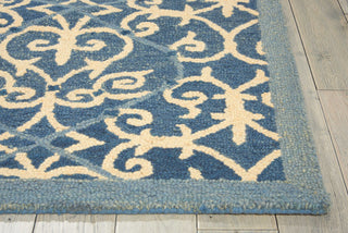 Nourison Marina MRN10 Denim Area Rug Detail Image