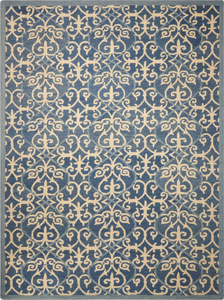 Nourison Marina MRN10 Denim Area Rug 