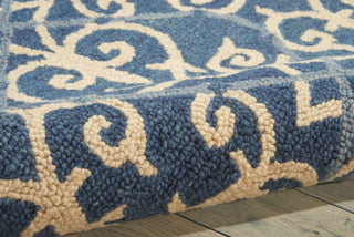 Nourison Marina MRN10 Denim Area Rug Detail Image