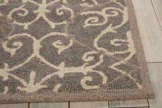 Nourison Marina MRN10 Silver Area Rug Detail Image