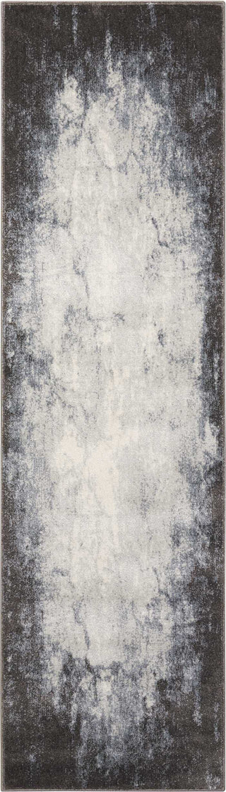 Nourison Maxell MAE01 Ivory/Grey Area Rug