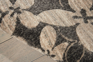 Nourison Maxell MAE02 Charcoal Area Rug Detail Image