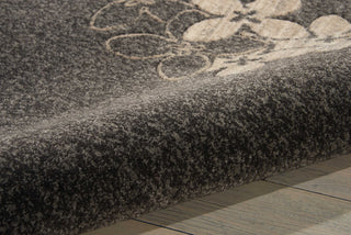 Nourison Maxell MAE02 Charcoal Area Rug Detail Image