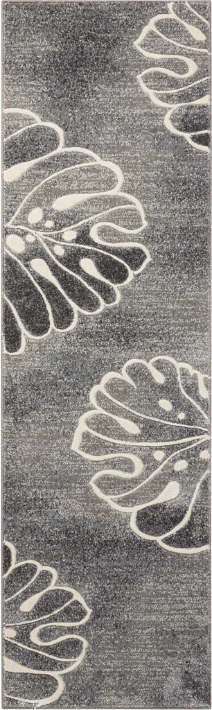 Nourison Maxell MAE04 Grey Area Rug