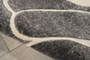 Nourison Maxell MAE04 Grey Area Rug Detail Image