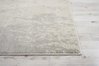 Nourison Maxell MAE12 Ivory/Grey Area Rug Detail Image