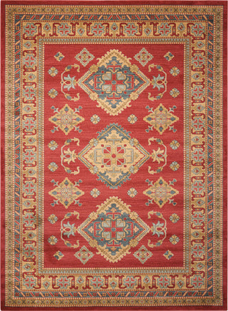 Nourison Maymana MYN01 Red Area Rug Main Image