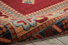 Nourison Maymana MYN01 Red Area Rug Detail Image
