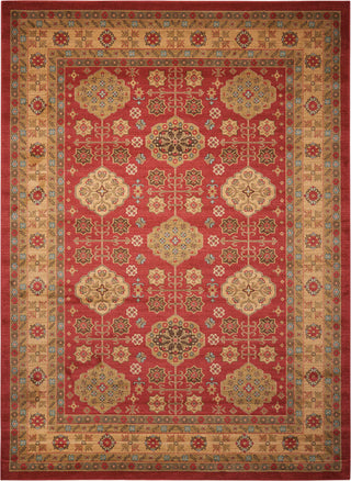 Nourison Maymana MYN08 Red Area Rug Main Image