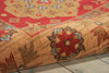 Nourison Maymana MYN08 Red Area Rug Detail Image