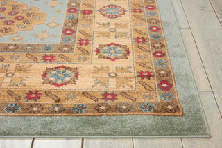 Nourison Maymana MYN08 Sky Area Rug Detail Image