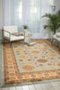Nourison Maymana MYN08 Sky Area Rug Room Image Feature