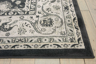 Nourison Maymana MYN10 Charcoal Area Rug Detail Image