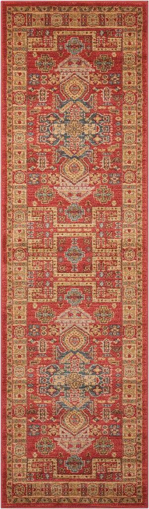 Nourison Maymana MYN11 Red Area Rug