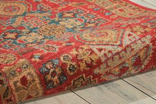 Nourison Maymana MYN11 Red Area Rug Detail Image