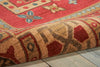 Nourison Maymana MYN11 Red Area Rug Detail Image