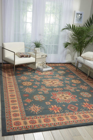 Nourison Maymana MYN12 Midnight Area Rug Room Image Feature