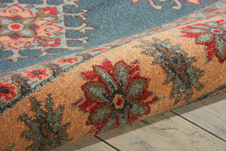 Nourison Maymana MYN12 Midnight Area Rug Detail Image