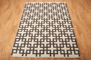 Nourison Maze MAZ01 Bark Area Rug by Barclay Butera 6' X 8' Floor Shot Feature