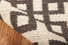 Nourison Maze MAZ01 Bark Area Rug by Barclay Butera 6' X 8' Texture Shot