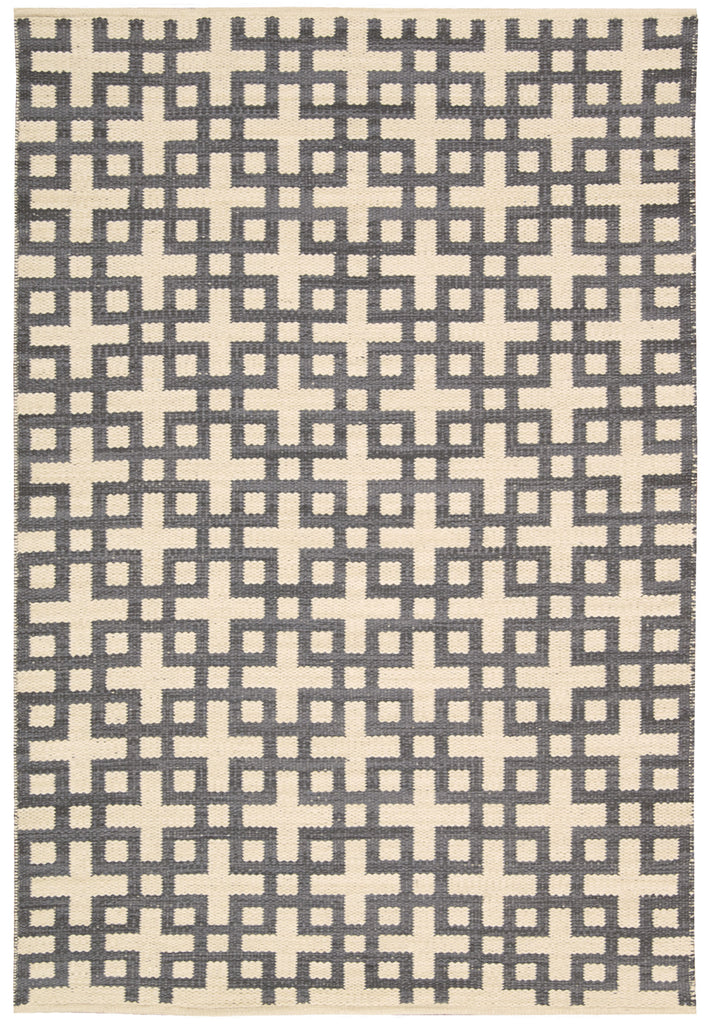 Nourison Maze MAZ01 Dove Area Rug by Barclay Butera main image