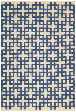 Nourison Maze MAZ01 Indigo Area Rug by Barclay Butera main image