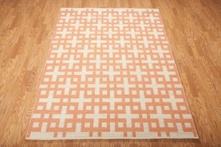 Nourison Maze MAZ01 Mango Area Rug by Barclay Butera 6' X 8' Floor Shot