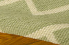 Nourison Maze MAZ02 Lemon Grass Area Rug by Barclay Butera 6' X 8' Texture Shot