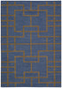 Nourison Maze MAZ02 Ocean Area Rug by Barclay Butera main image