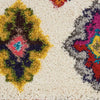 Nourison Moroccan Casbah MCB06 Ivory/Multicolor Area Rug Close Up