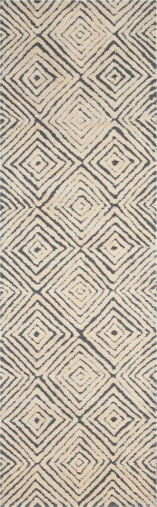 Nourison Modern Deco MDC01 Grey/Ivory Area Rug main image