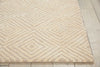 Nourison Modern Deco MDC01 Taupe/Ivory Area Rug Detail Image