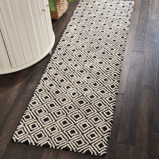 Nourison Modern Deco MDC02 Black/Beige Area Rug Room Image