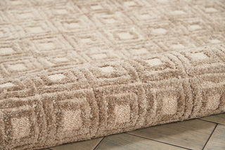 Nourison Modern Deco MDC02 Taupe Area Rug Detail Image