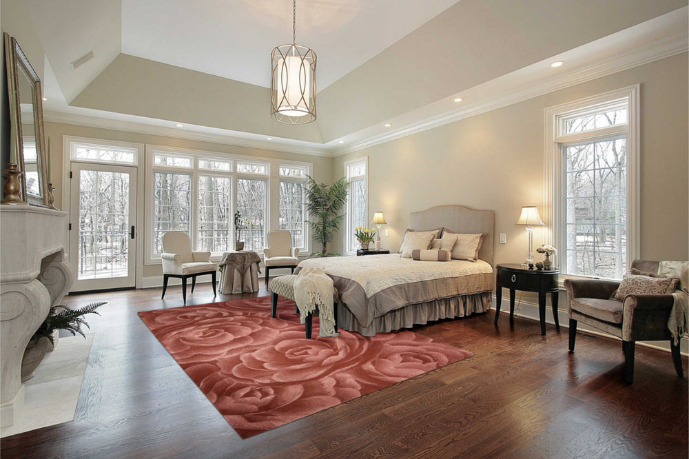 Nourison Moda MOD06 Blush Area Rug Main Image Feature
