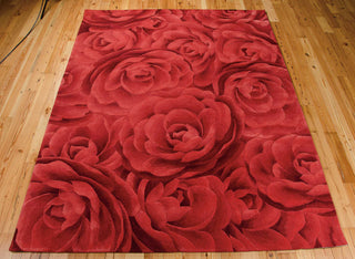 Nourison Moda MOD06 Crimson Area Rug Main Image