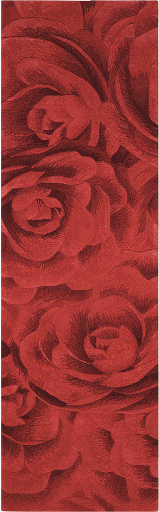 Nourison Moda MOD06 Crimson Area Rug