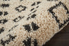 Nourison Moroccan Shag MRK02 Cream Area Rug Detail Image