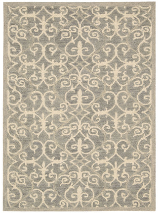 Nourison Marina MRN10 Silver Area Rug main image